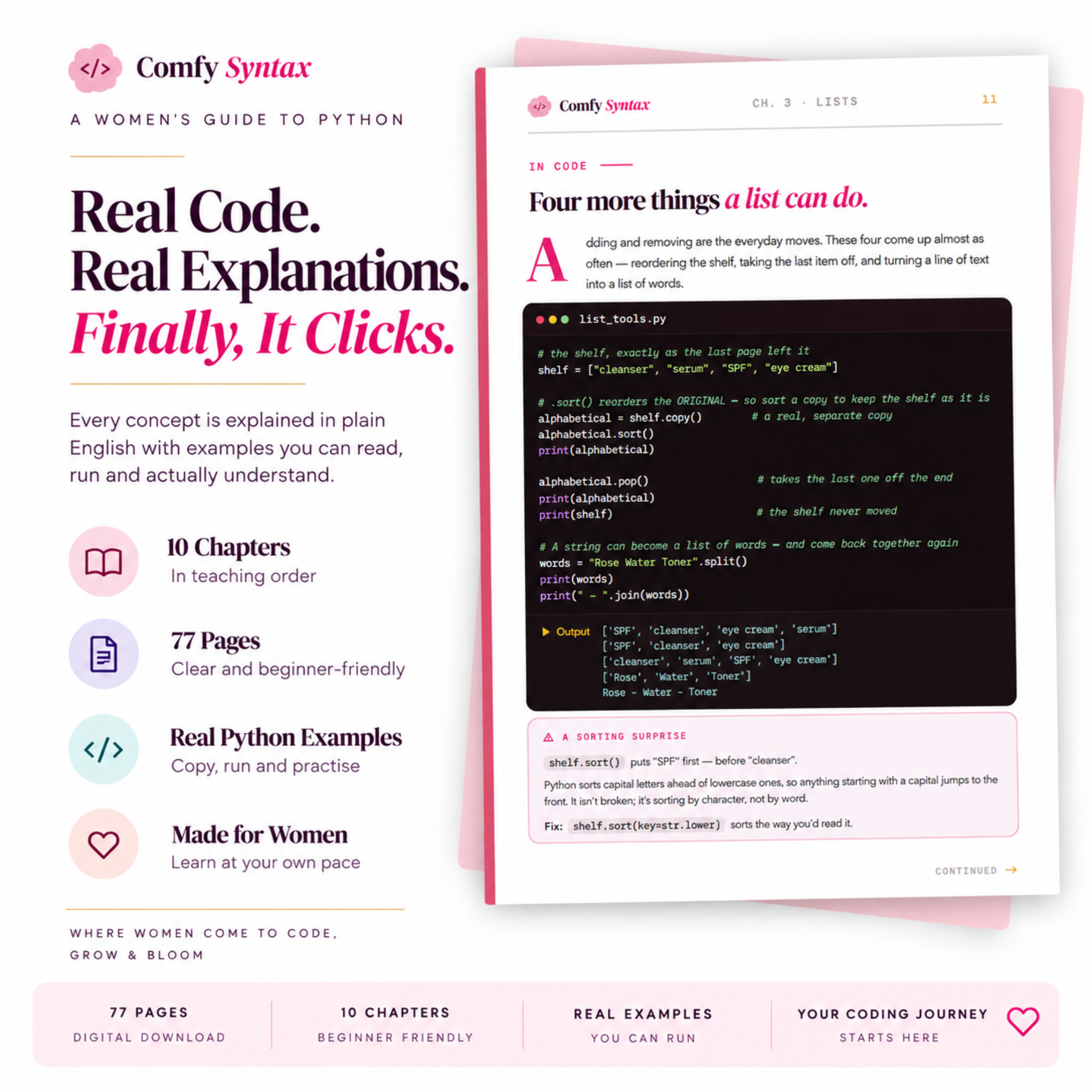 Python Decoded: A Women's Coding Companion - Image 2